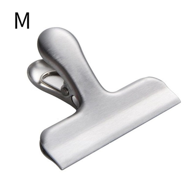 Snacks Sealed Food Clips Stainless Steel Coffee Beans Sealed